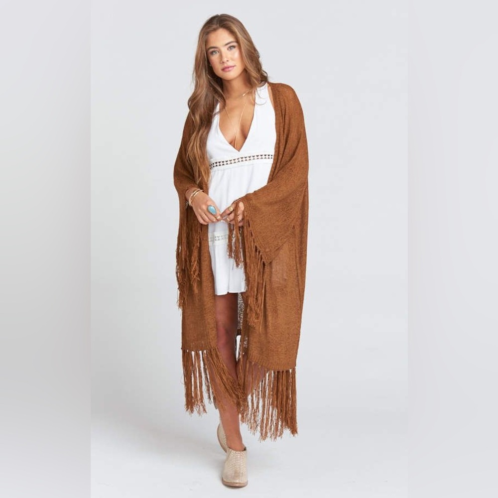 LAST CHANCE Show Me Your Mumu Jolene Fringe Cardi